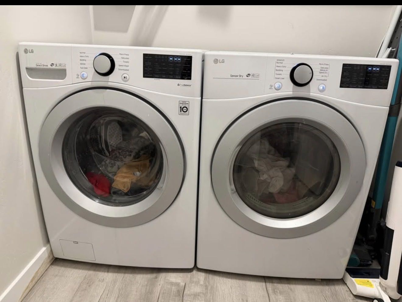 Lg washer and dryer
