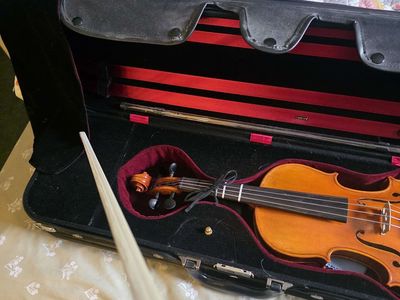 Summerhays Violin and Eastman Strings Case with extras