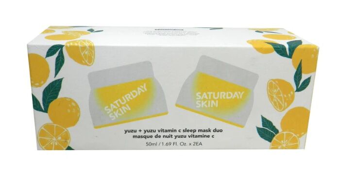 Saturday Skin Yuzu + Yuzu Vitamin C Sleep Mask Duo 1.69 fl. oz. 1653899 #89612