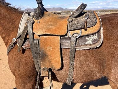 Tomahawk rope saddle