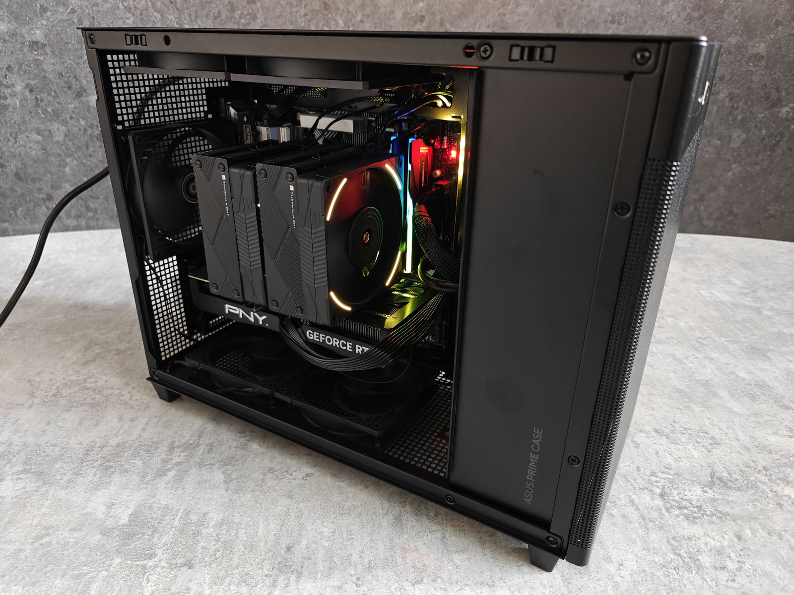 High End Custom Gaming PC - Ryzen 7800X3D, Geforce 4070 Super, 64GB DDR4 6400 Memory, 4TB NVMe SSD, 1000W Power
