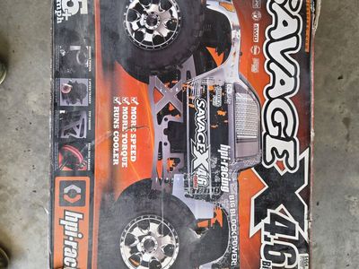 HPI Racing Savage X 4.6 RC Nitro Monster Truck - Big Block