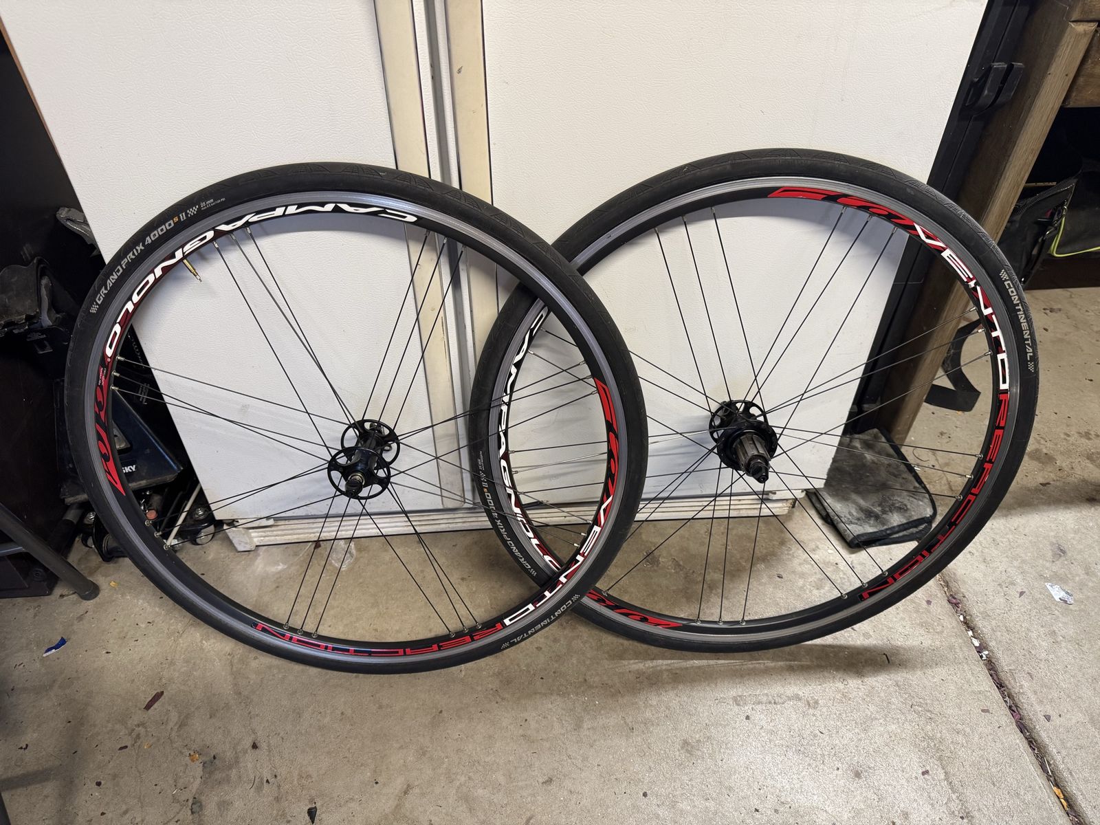 Campagnolo Vento Reaction 700c clincher wheelset