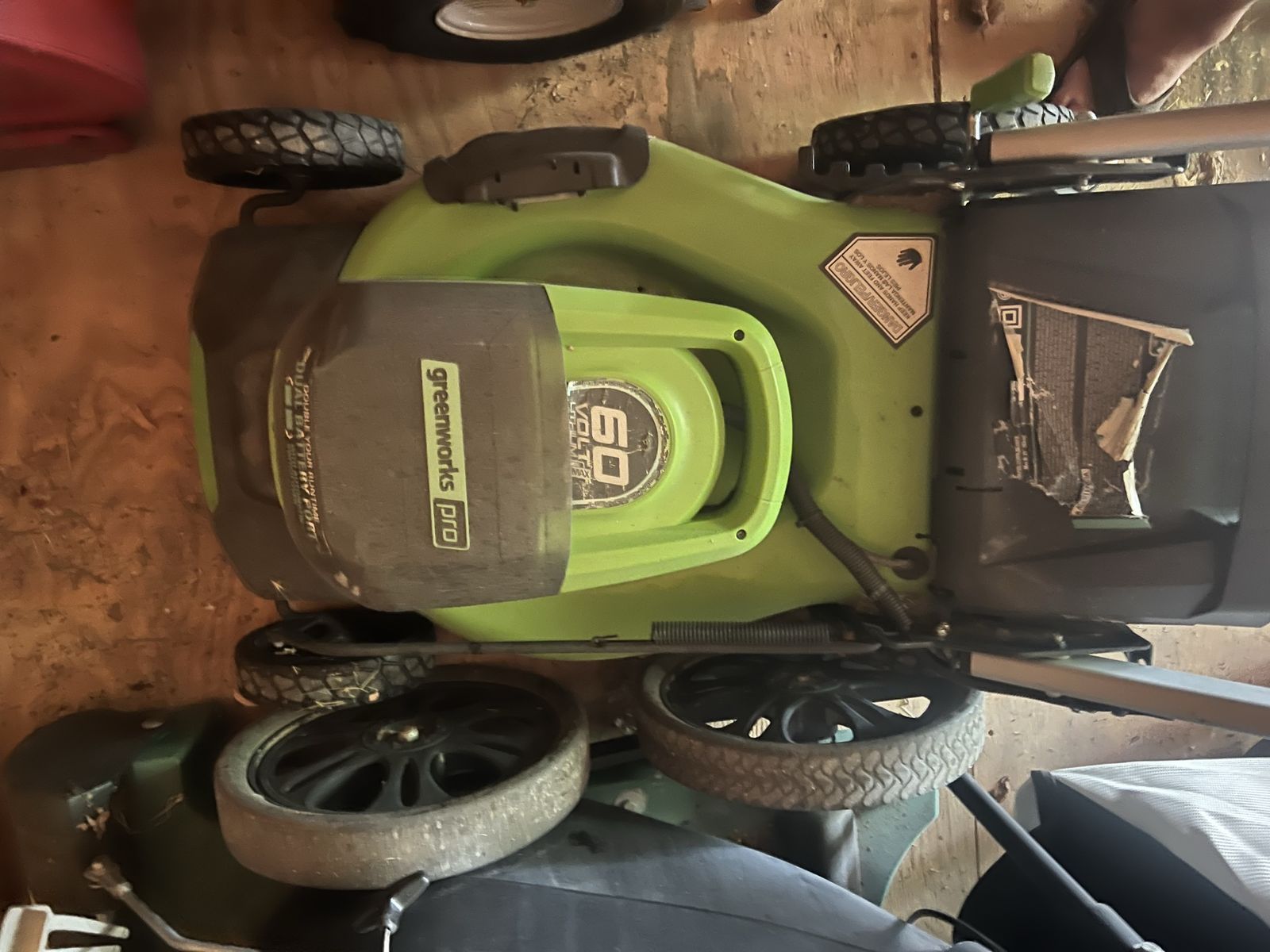 Greenworks Pro 60V Cordless Electric Lawn Mower (Tool Only)