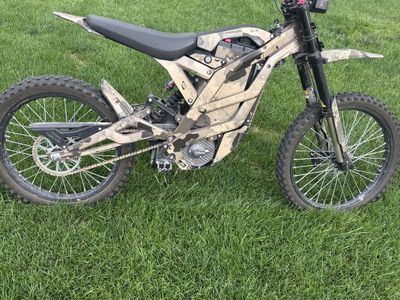 79Bike Electric Dirt Bike Falcon - Camo Wrap, Used