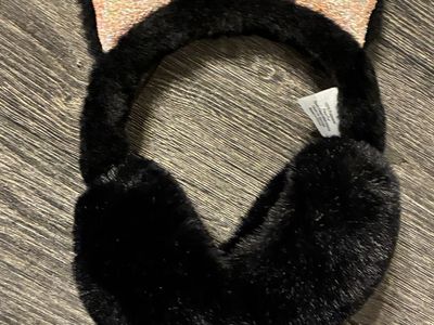 Cat themed earmuffs