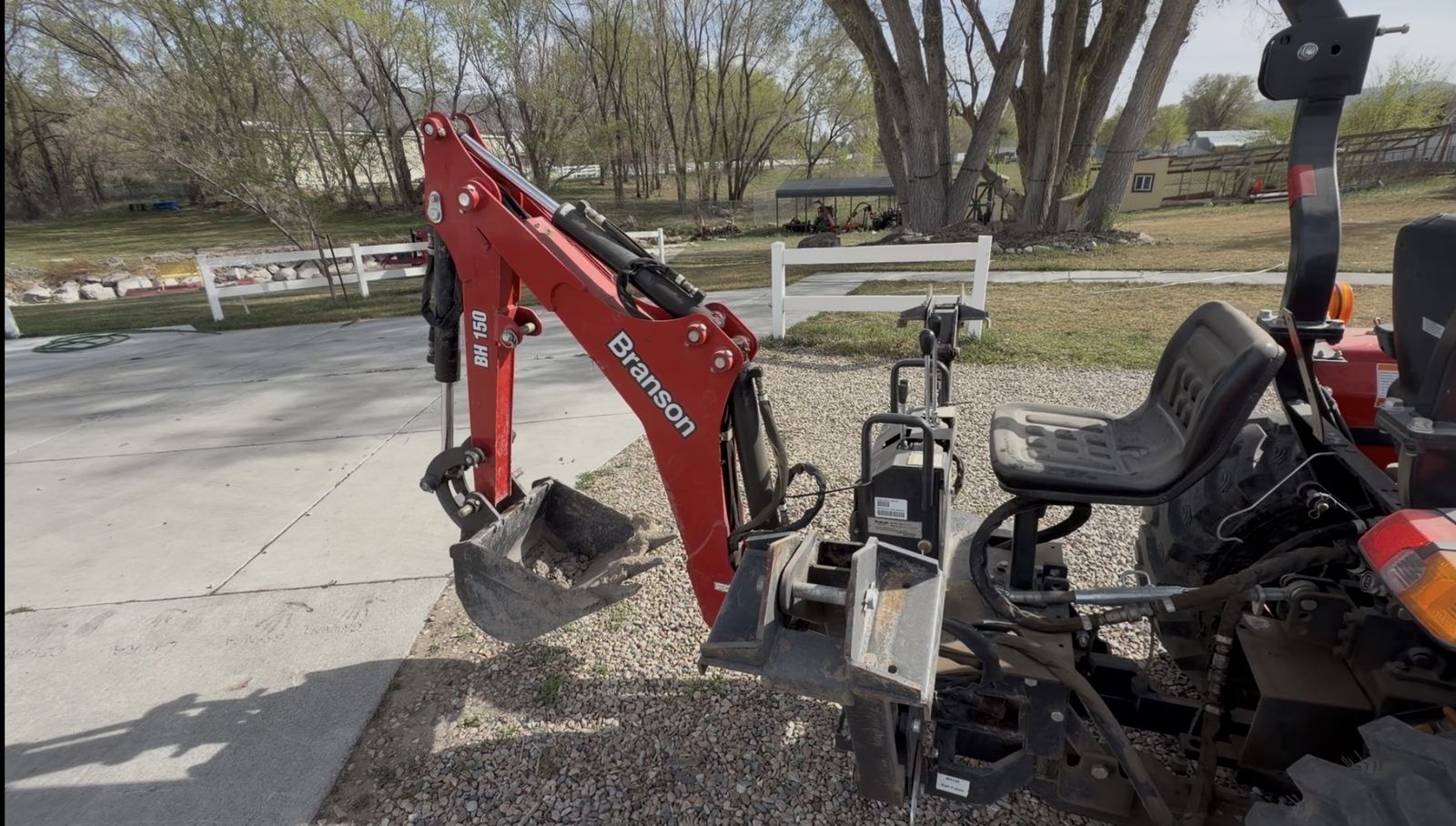 Branson Backhoe BH150