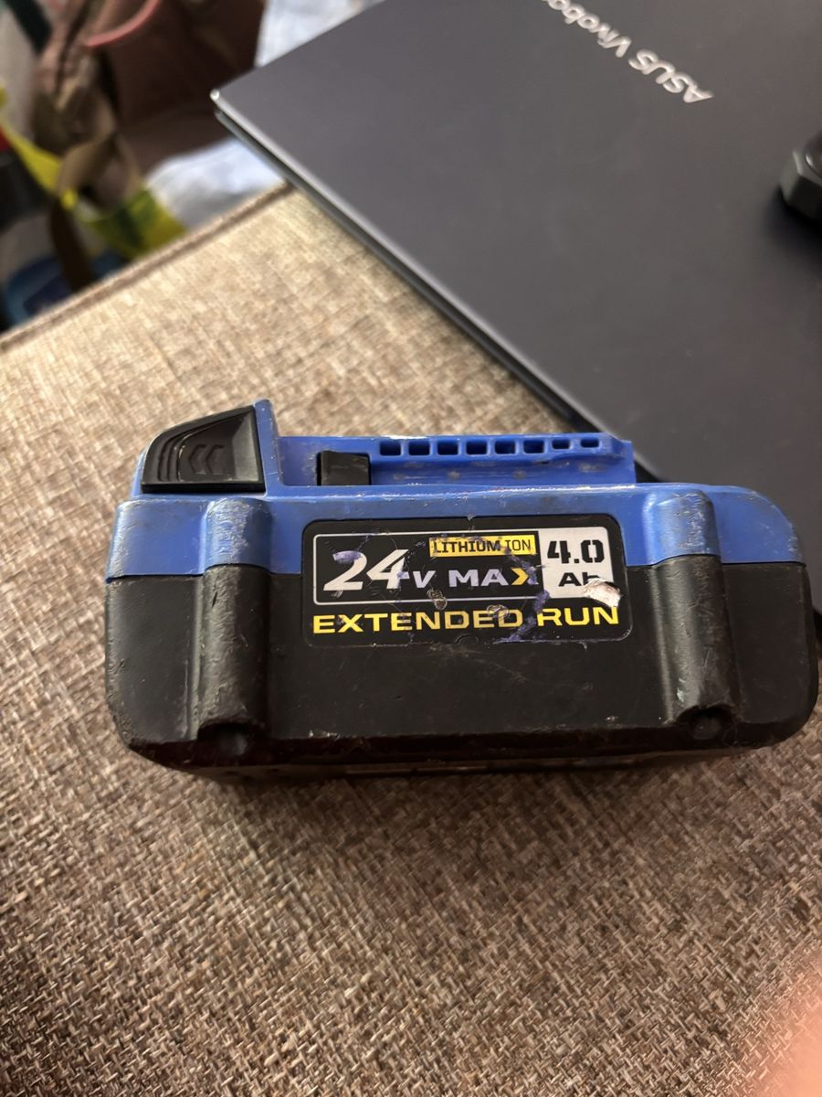 Kobalt 24V Max 4.0 Ah Lithium-Ion Extended Run Battery for Power Tools