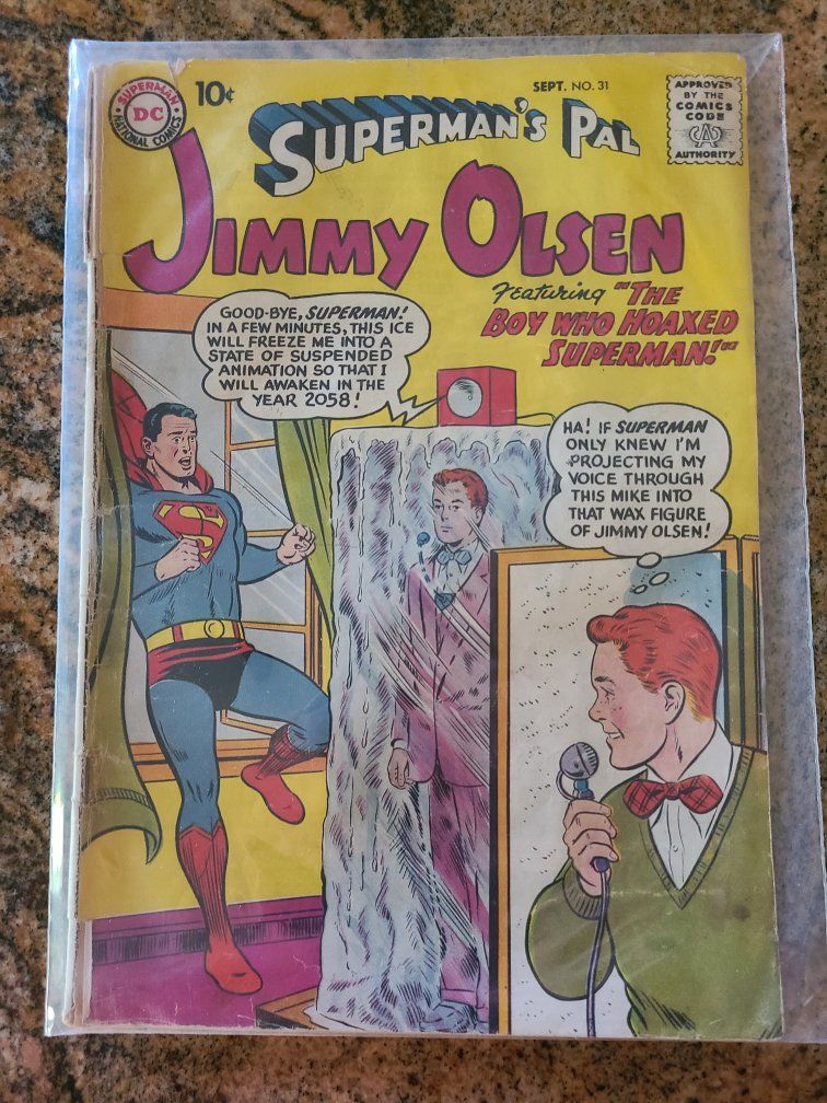 Superman's Pal Jimmy Olsen No. 31 Comic Book DC Comics Sept