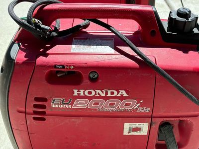 Two Honda generators 2000i