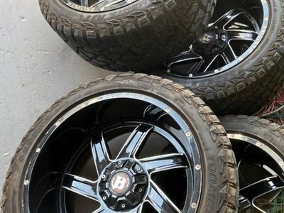 $1600 Ballistic wheels 33x12.50 R22"LT in Springville ut