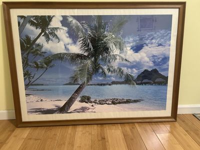 Relaxing Tropical Artwork - 41"W