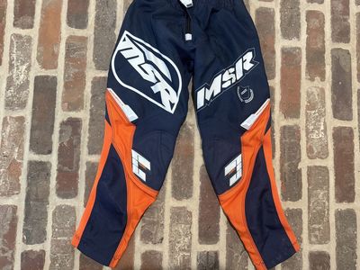 MSR AXXISS youth dirt bike pants
