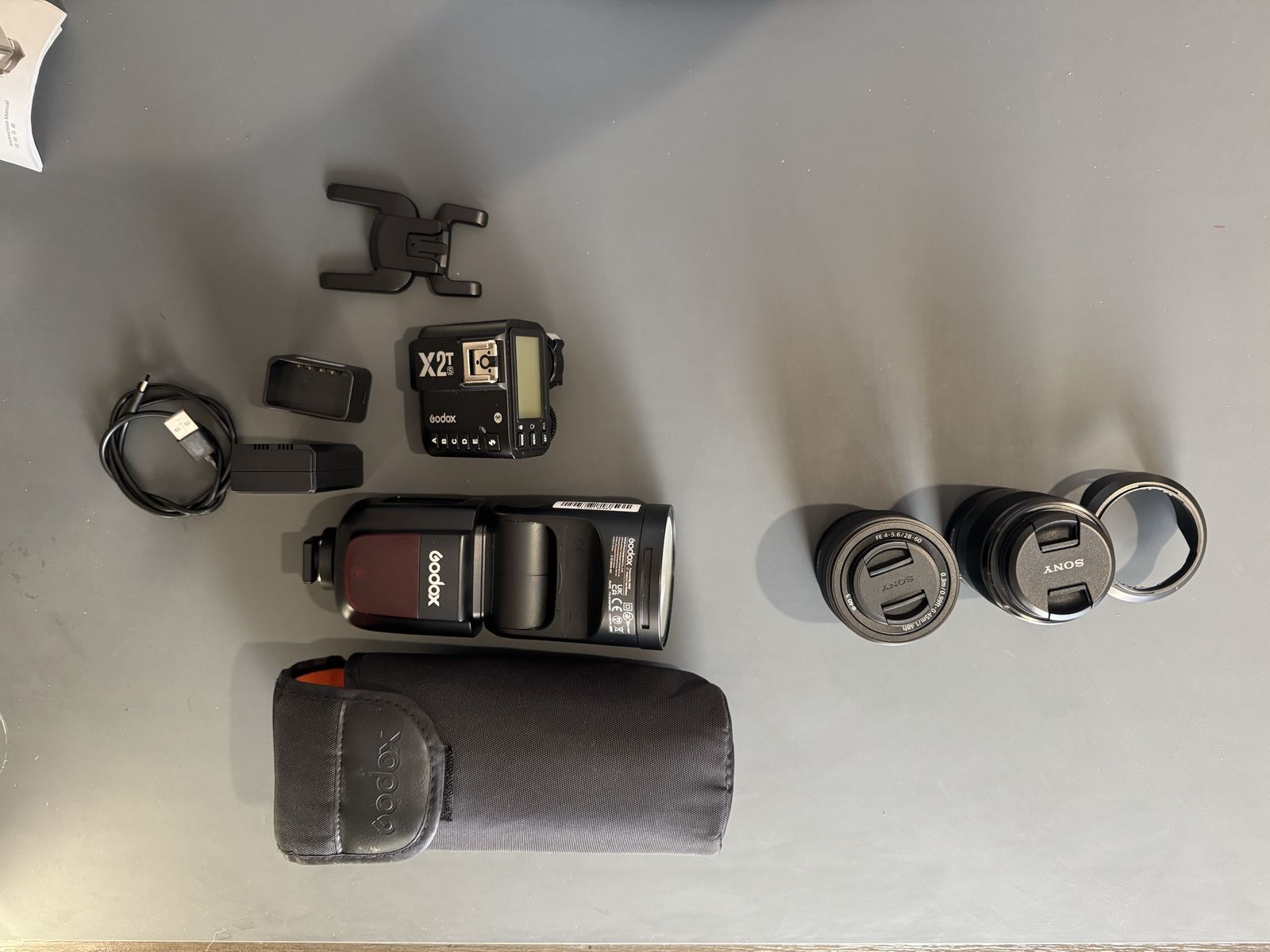 Sony Alpha Lenses And Flash