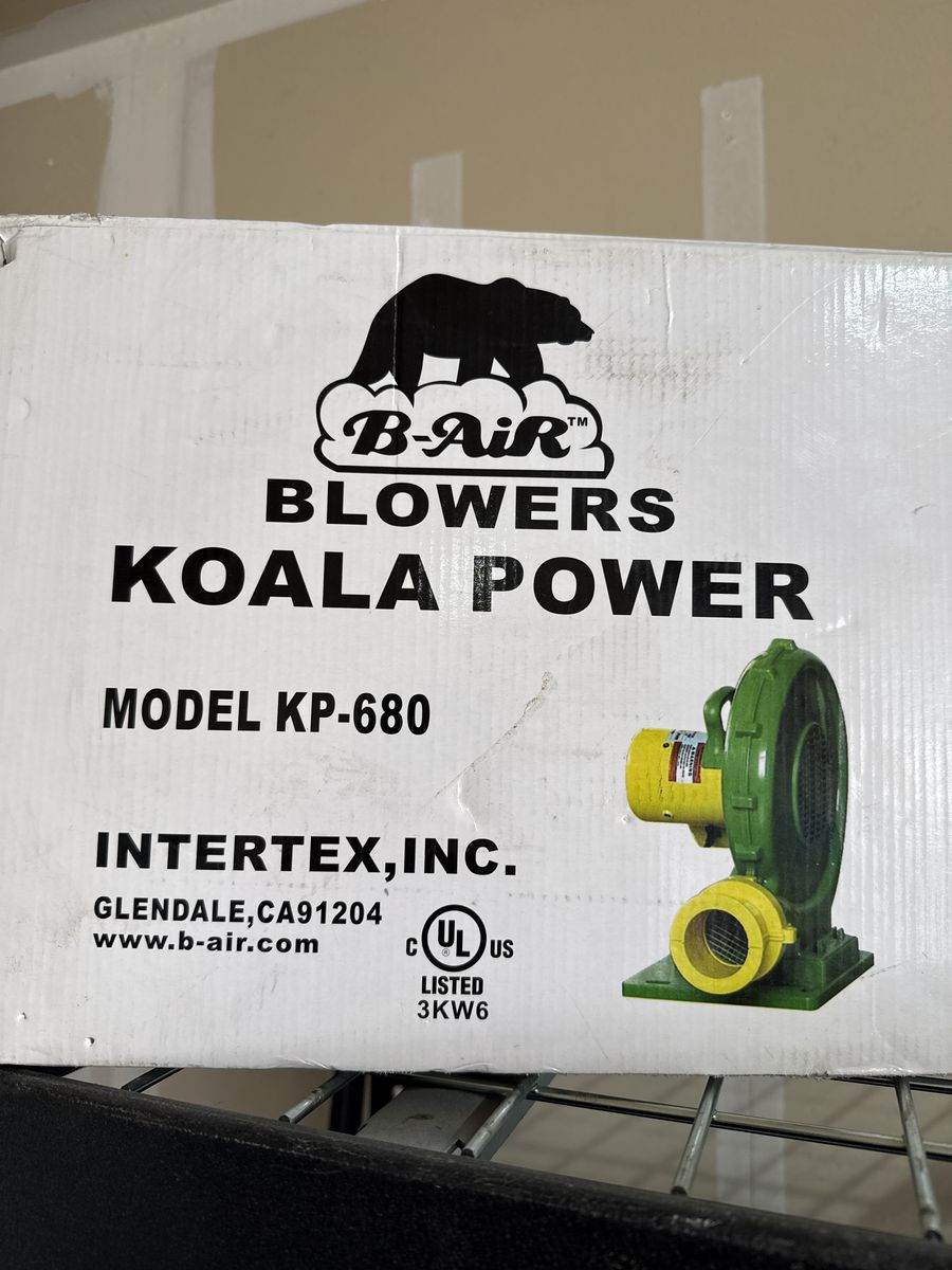 Koala Power Kp 680 Bounce House Blower
