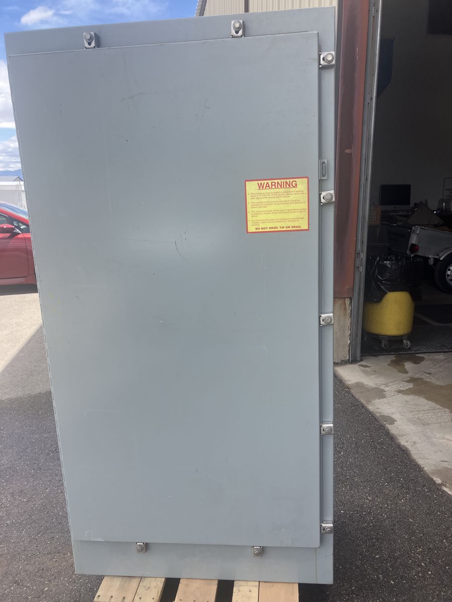 Hoffman NEMA 4 Enclosure 72 X 37 X 24 Weather proof and dust proof