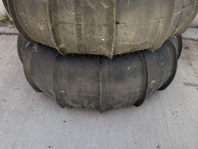 Sand tires Can-Am 32X13X15 Sand Stripper, Rear tires only.