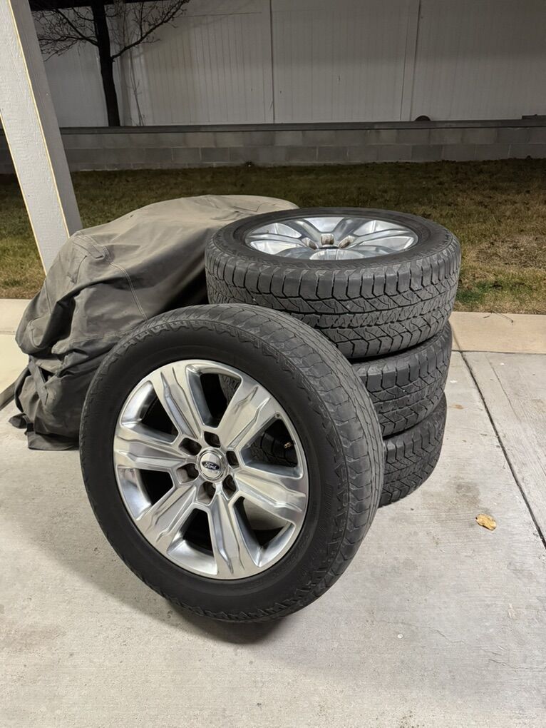 20 Ford Platinum Wheels and Tires