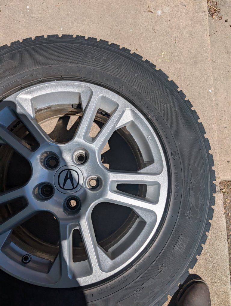 Acura wheel s with tire s