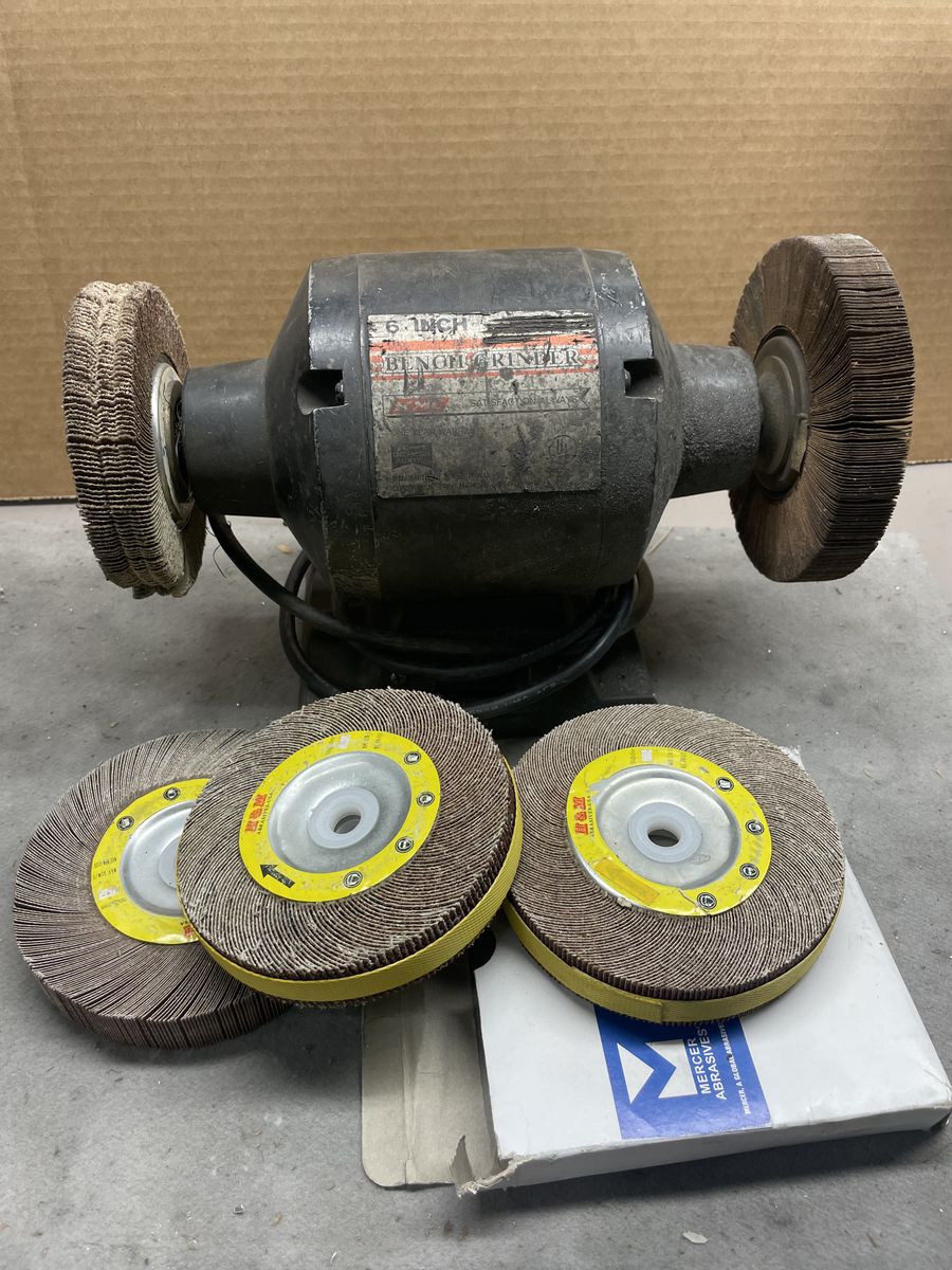 6" bench grider/buffer