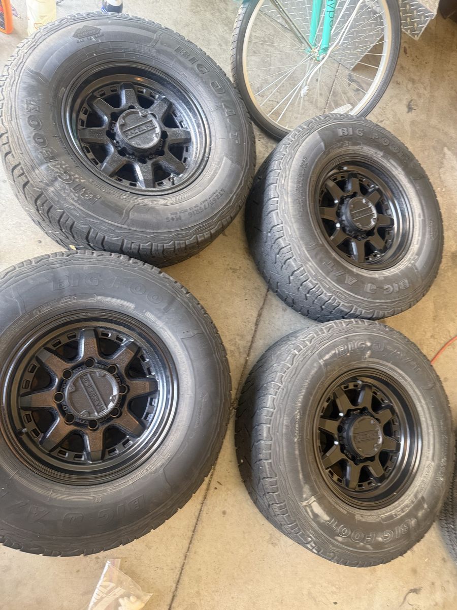 Raceline Scout 947B Wheels 16x8 8x6.5