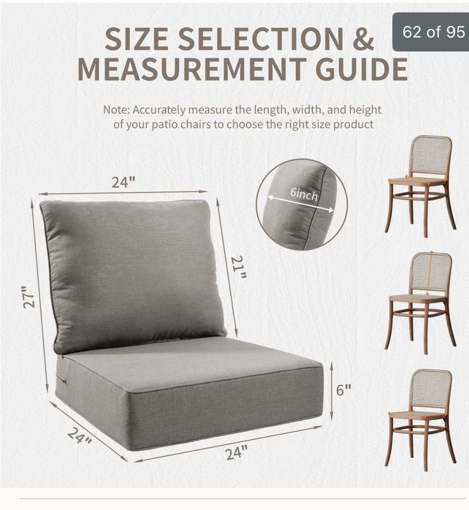 Ovios Outdoor Cushions/Pillows - Gray