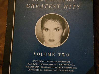 Linda Ronstadt Greatest Hits Volume Two Vinyl Record Asylum Records 5E-516 Vintage LP