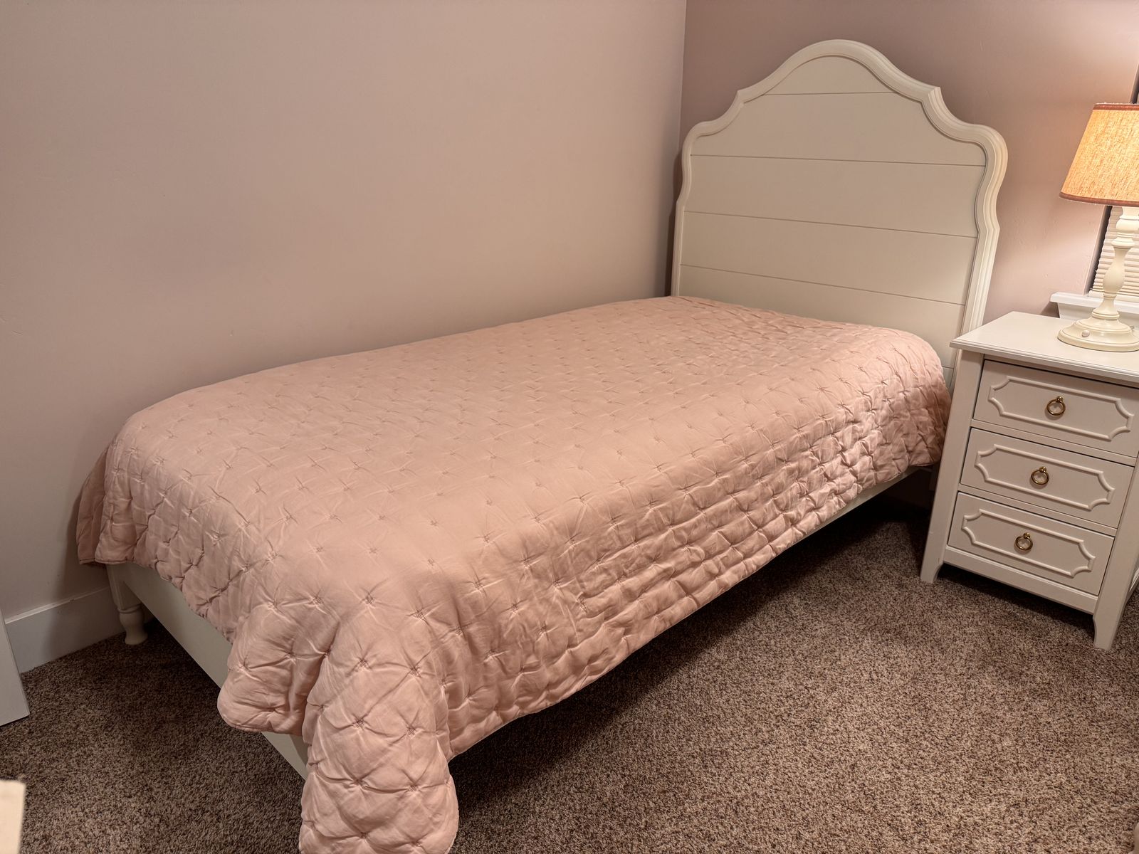 Pottery Barn Juliette Twin Bed - Mattress included