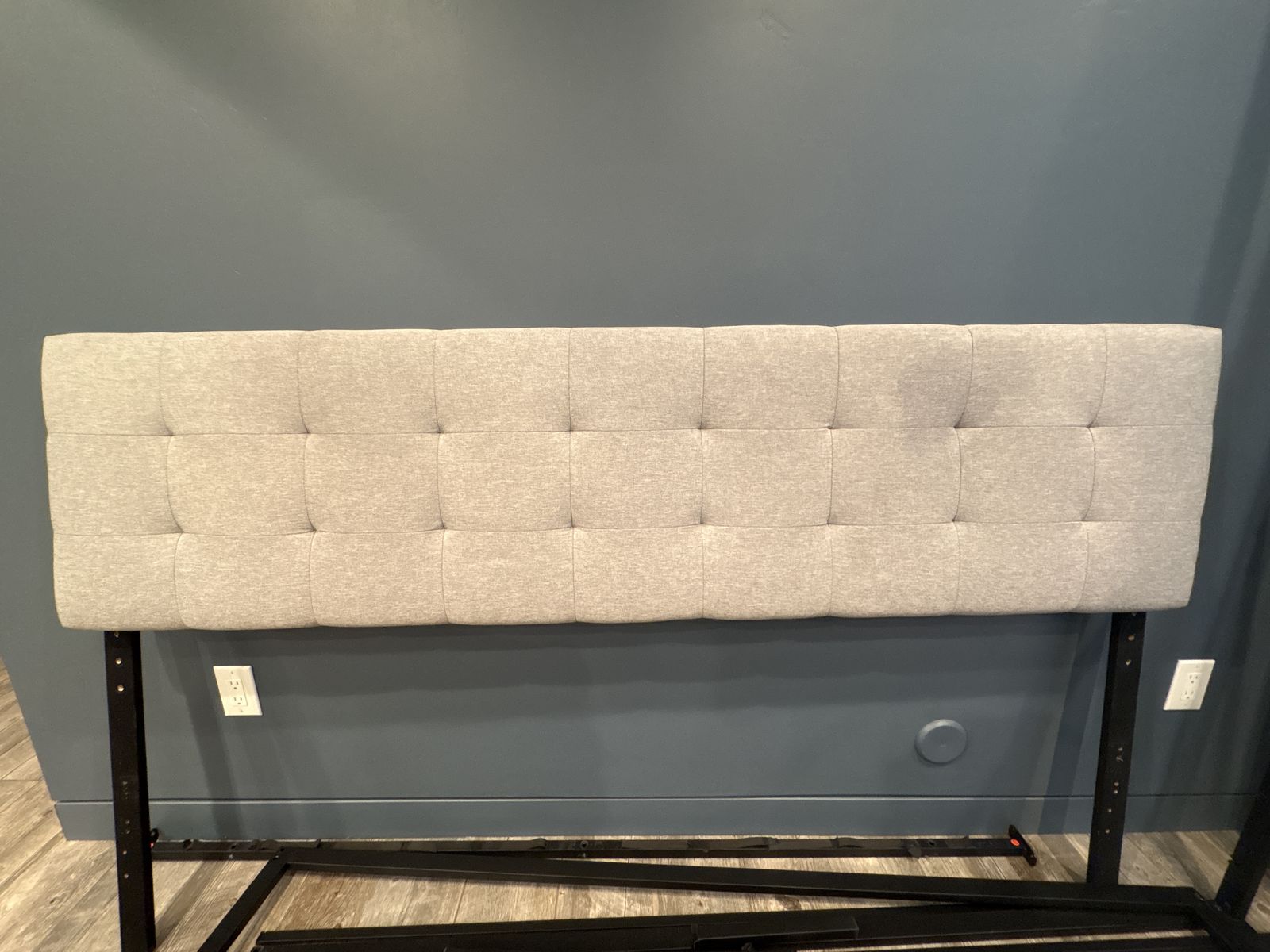 Like New, King Bed Set With 12 Inch Mattress