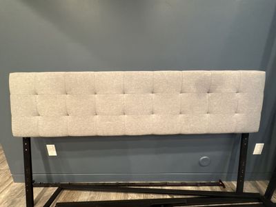 Like New, King Bed Set With 12 Inch Mattress