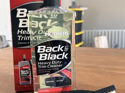 Mothers Back-to-Black Heavy Duty Trim Kit