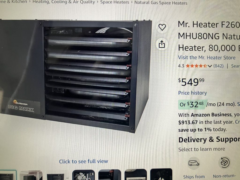 Mr Heater MHU80NH