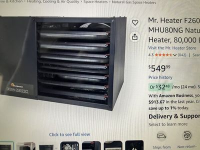 Mr Heater MHU80NH