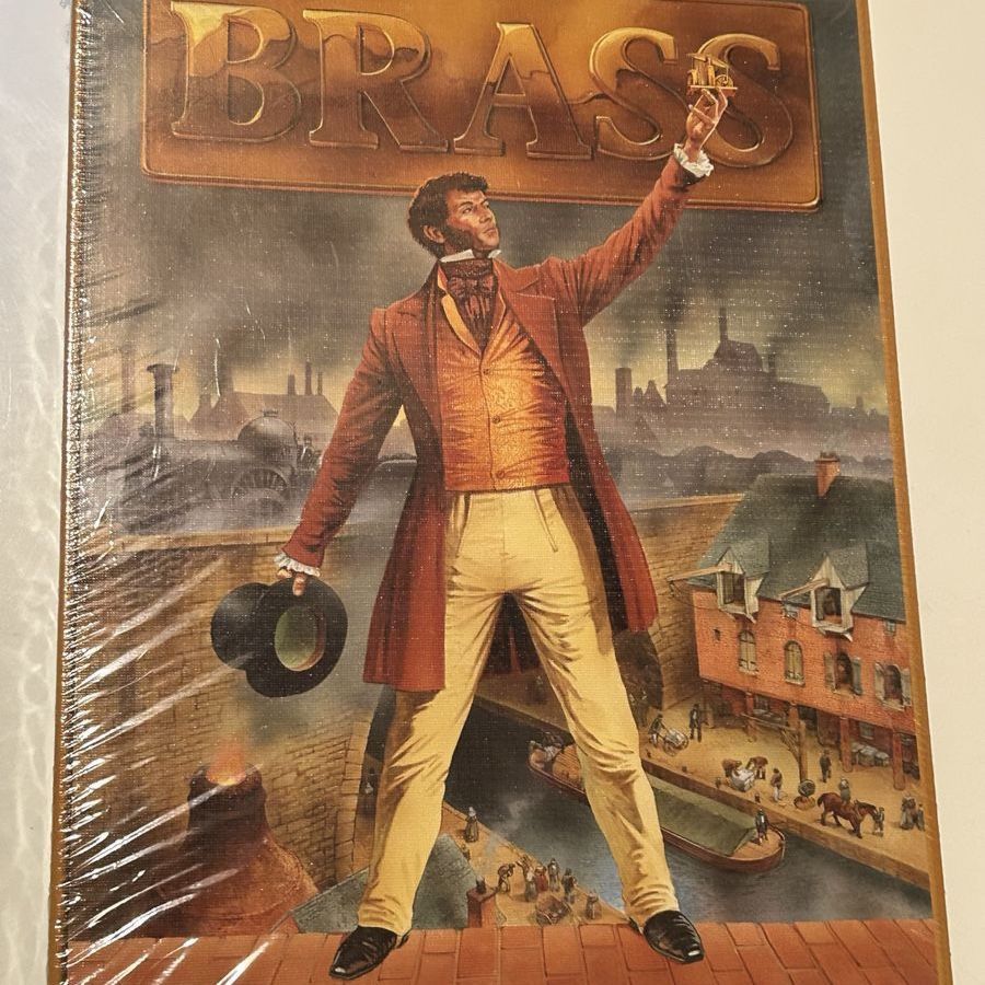 NEW! Brass by Martin Wallace Board Game - Dawn of the Modern World Strategy Game NEW Sealed