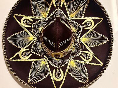 Vintage Collection of Mexican Sombreros