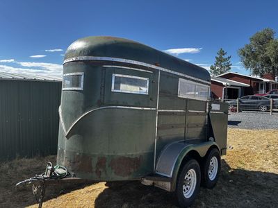 1975 Stidham 2 horse/stock trailer