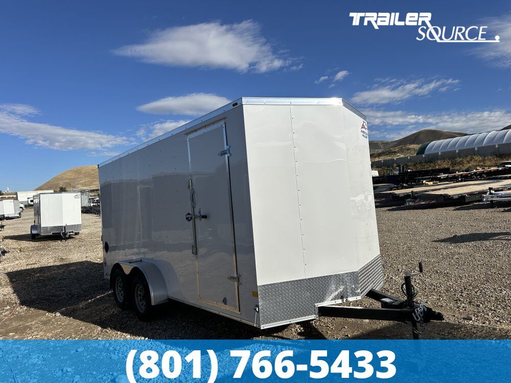 2026 American Hauler Arrow 7x16 Tandem Axle Enclosed Cargo Trailer 7'0" Interior 7K