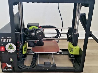 LulzBot Mini 3D Printer - Open Source, Heated Bed, Auto Leveling, w/ Filament