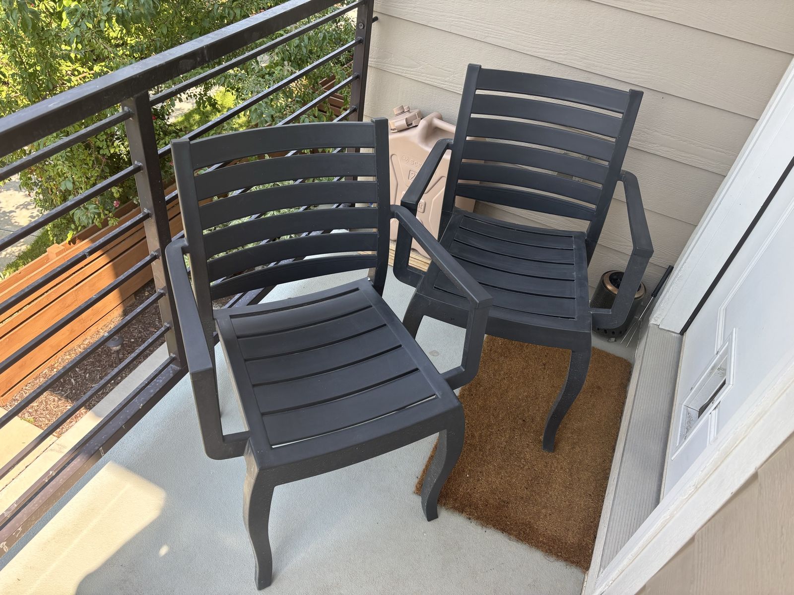 Patio chairs
