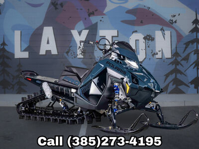 2026 Polaris® Patriot Boost PRO RMK 155 Hemlock Blue / Black / Velocity Blue