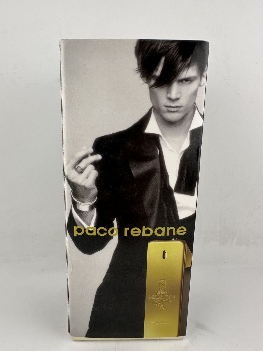 Paco Rabanne 1 Million Eau de Toilette 100ml 3.4 oz New Sealed Men’s Cologne EDT