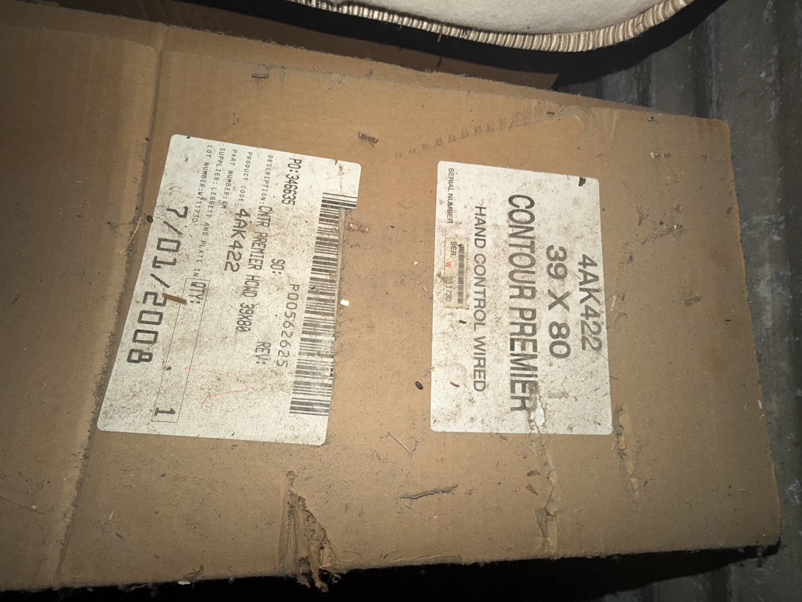 Like New Contour Comfort Premier Split King Adjustable Bed - Never Used - $500