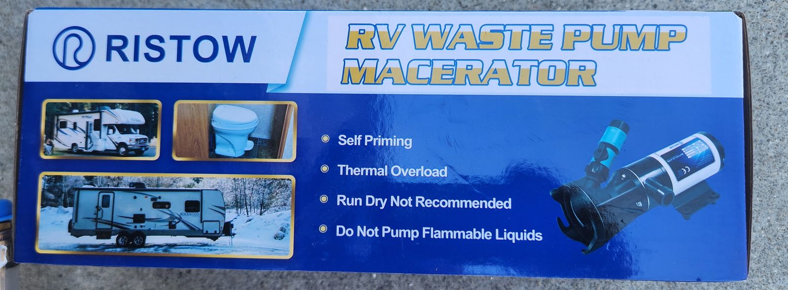 RV Macerator Pump