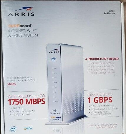 ARRIS DOCSIS 3.0 Cable and Voice Modem