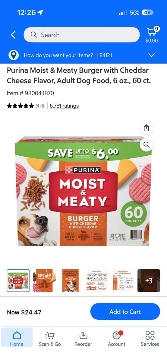 Purina dog food