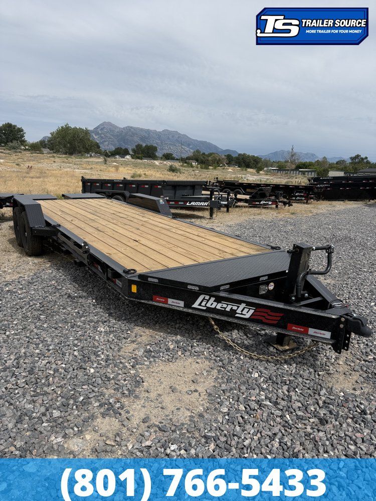 7x22 Liberty LE I-Beam Equipment Trailer - 15.4K GVWR -