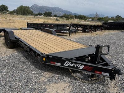 7x22 Liberty LE I-Beam Equipment Trailer - 15.4K GVWR -