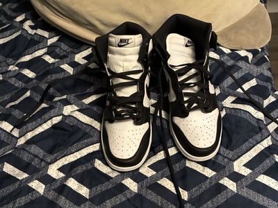 Nike Dunk High Black White Panda Men's Sneakers Size 9