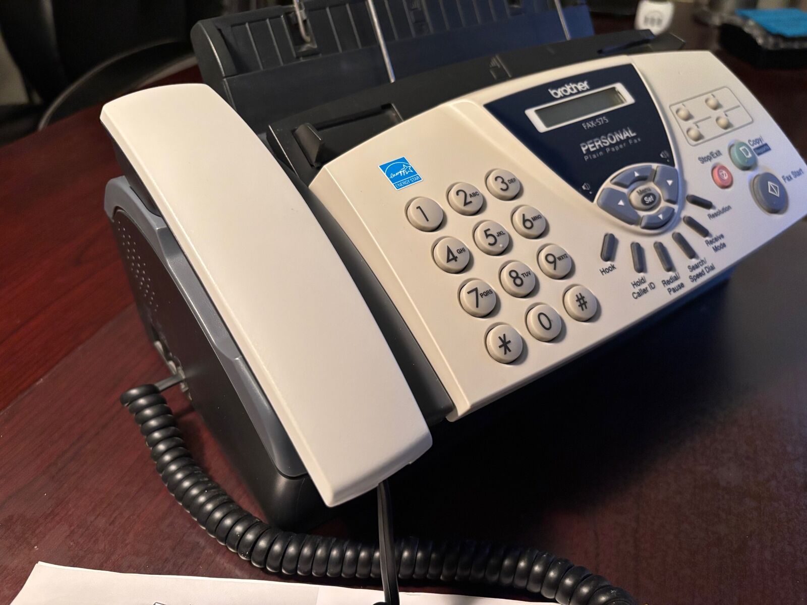Brother FAX‑575 Personal Fax Machine