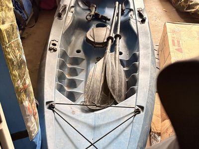 Lifetime Tamarac Kayak 10ft Blue Sit-on-Top Fishing Kayak